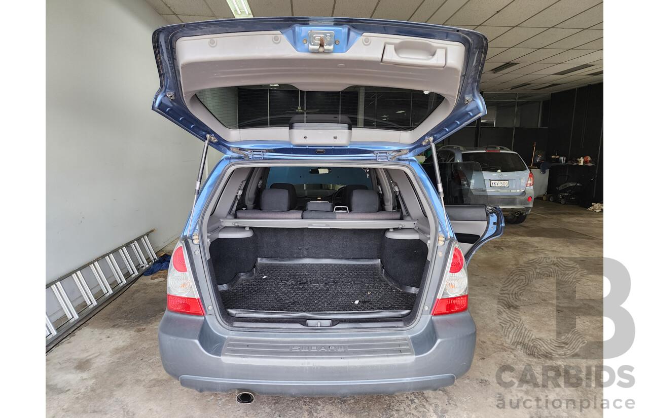 7/2006 Subaru Forester X MY06 4d Wagon Blue 2.5L
