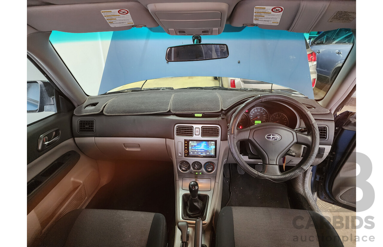 7/2006 Subaru Forester X MY06 4d Wagon Blue 2.5L