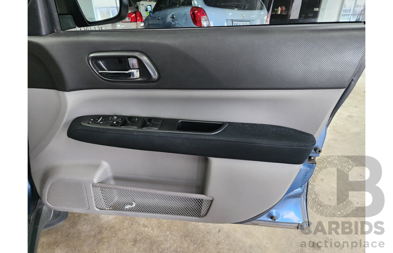 7/2006 Subaru Forester X MY06 4d Wagon Blue 2.5L