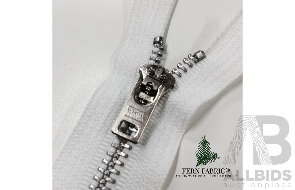 FERN FABRIC Double Size Mattress Protector - ORP $159.00