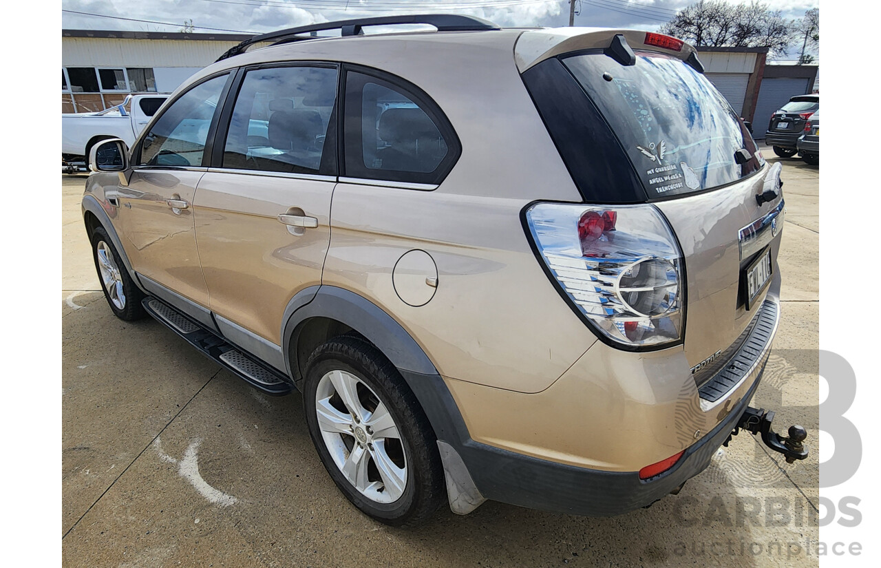 8/2012 Holden Captiva 7 CX (4x4) CG SERIES II 4d Wagon Gold 3.0L