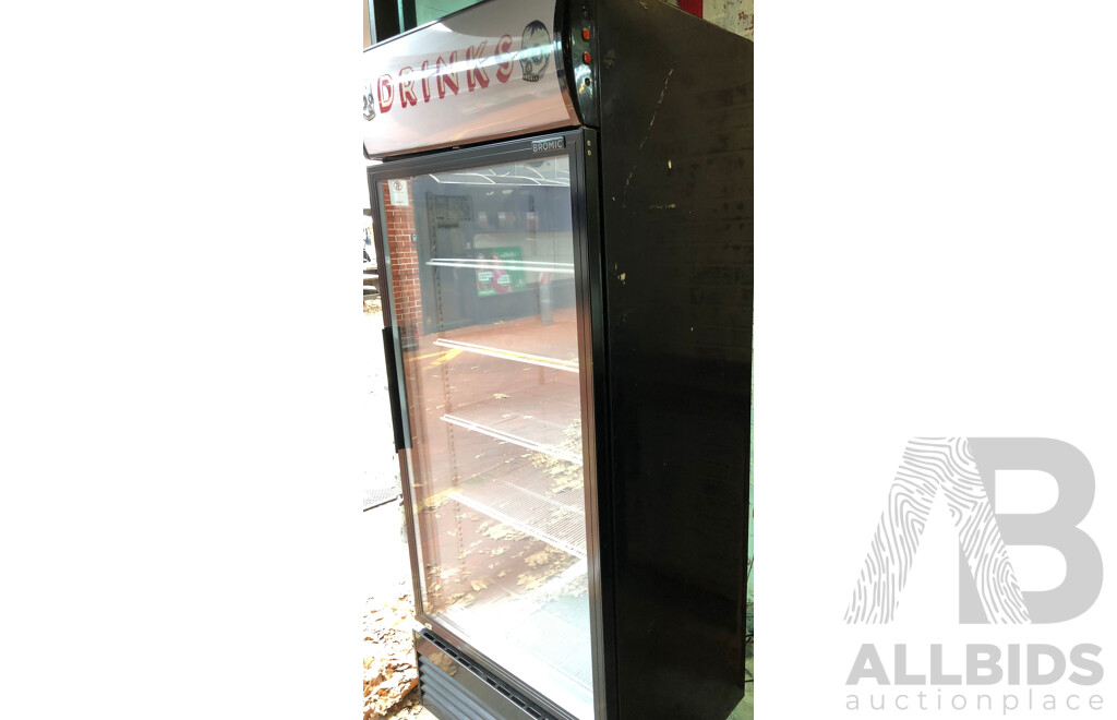 Bromic 660 Litre Upright Commercial Display Fridge