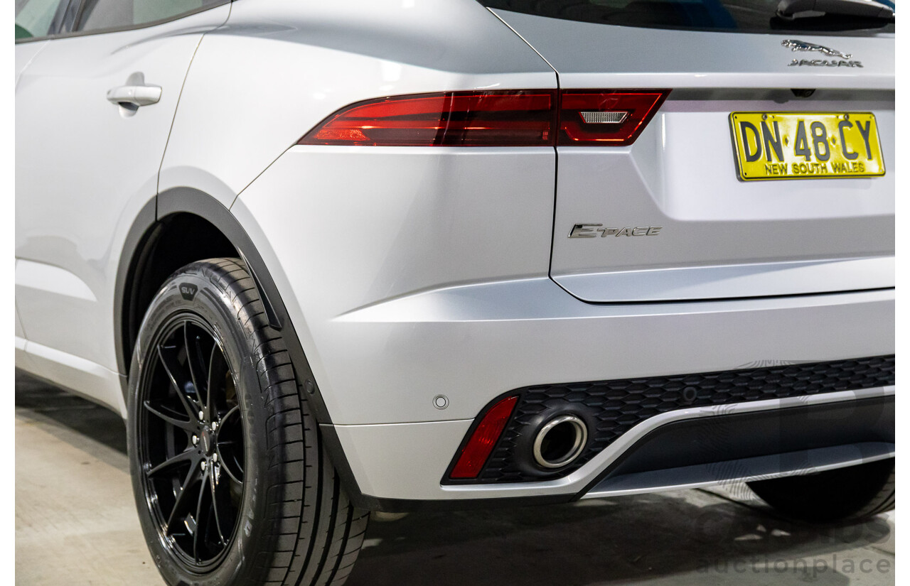 3/2018 Jaguar E-Pace D180 R-Dynamic SE (132kW) (AWD) X540 MY19 4d Wagon Indus Silver Metallic Turbo Diesel 2.0L