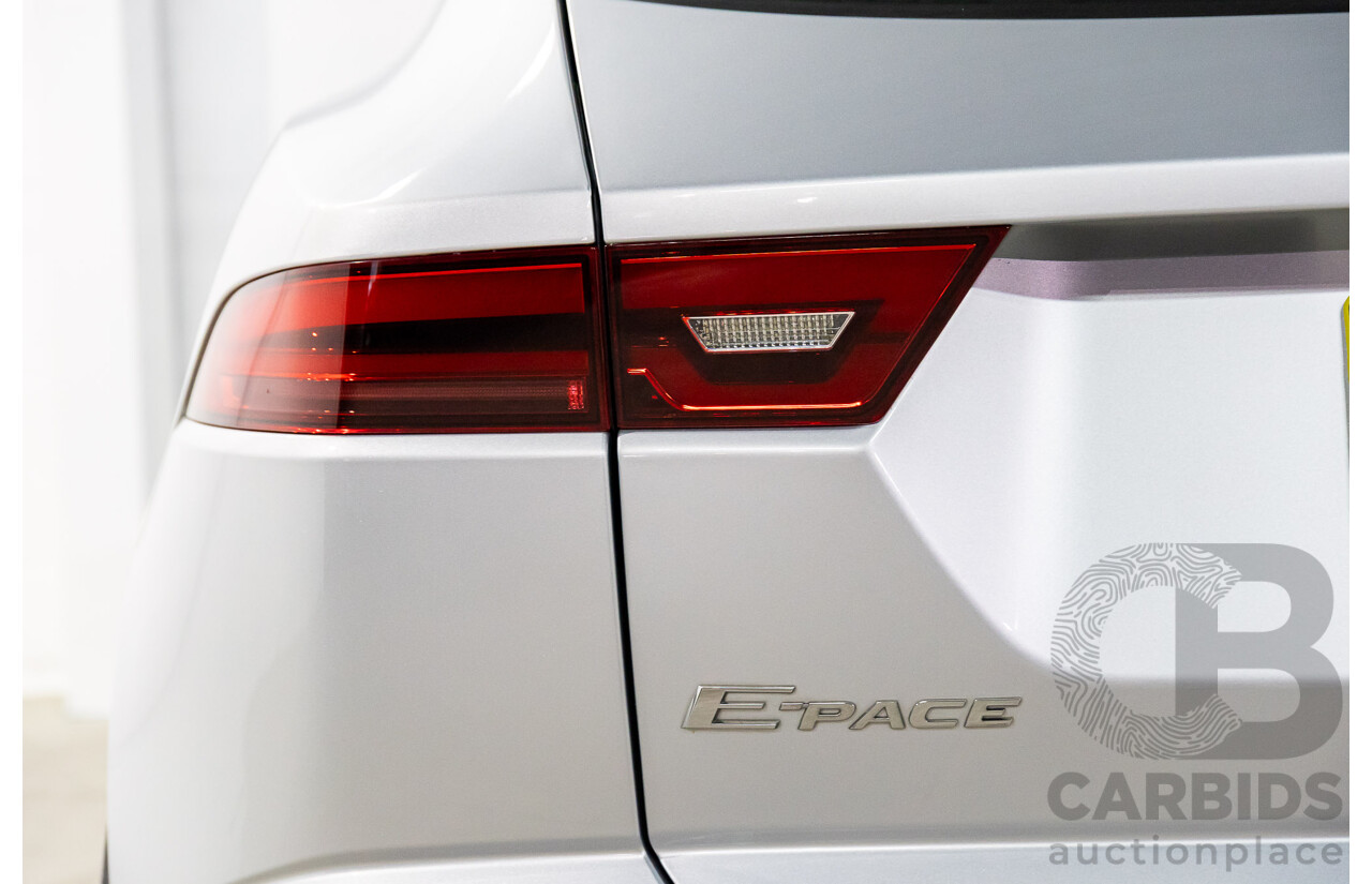 3/2018 Jaguar E-Pace D180 R-Dynamic SE (132kW) (AWD) X540 MY19 4d Wagon Indus Silver Metallic Turbo Diesel 2.0L