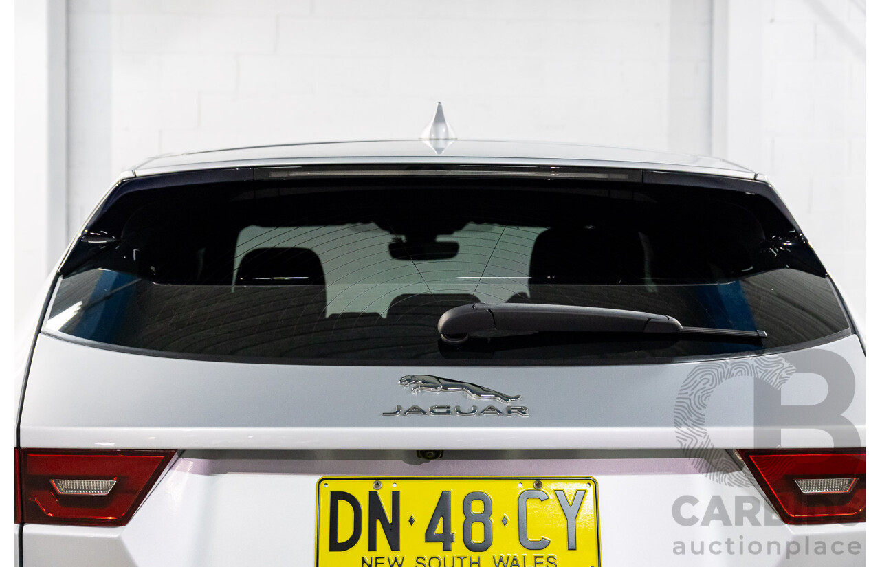 3/2018 Jaguar E-Pace D180 R-Dynamic SE (132kW) (AWD) X540 MY19 4d Wagon Indus Silver Metallic Turbo Diesel 2.0L