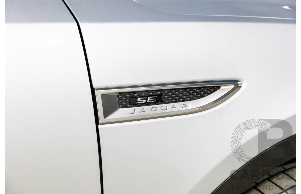 3/2018 Jaguar E-Pace D180 R-Dynamic SE (132kW) (AWD) X540 MY19 4d Wagon Indus Silver Metallic Turbo Diesel 2.0L