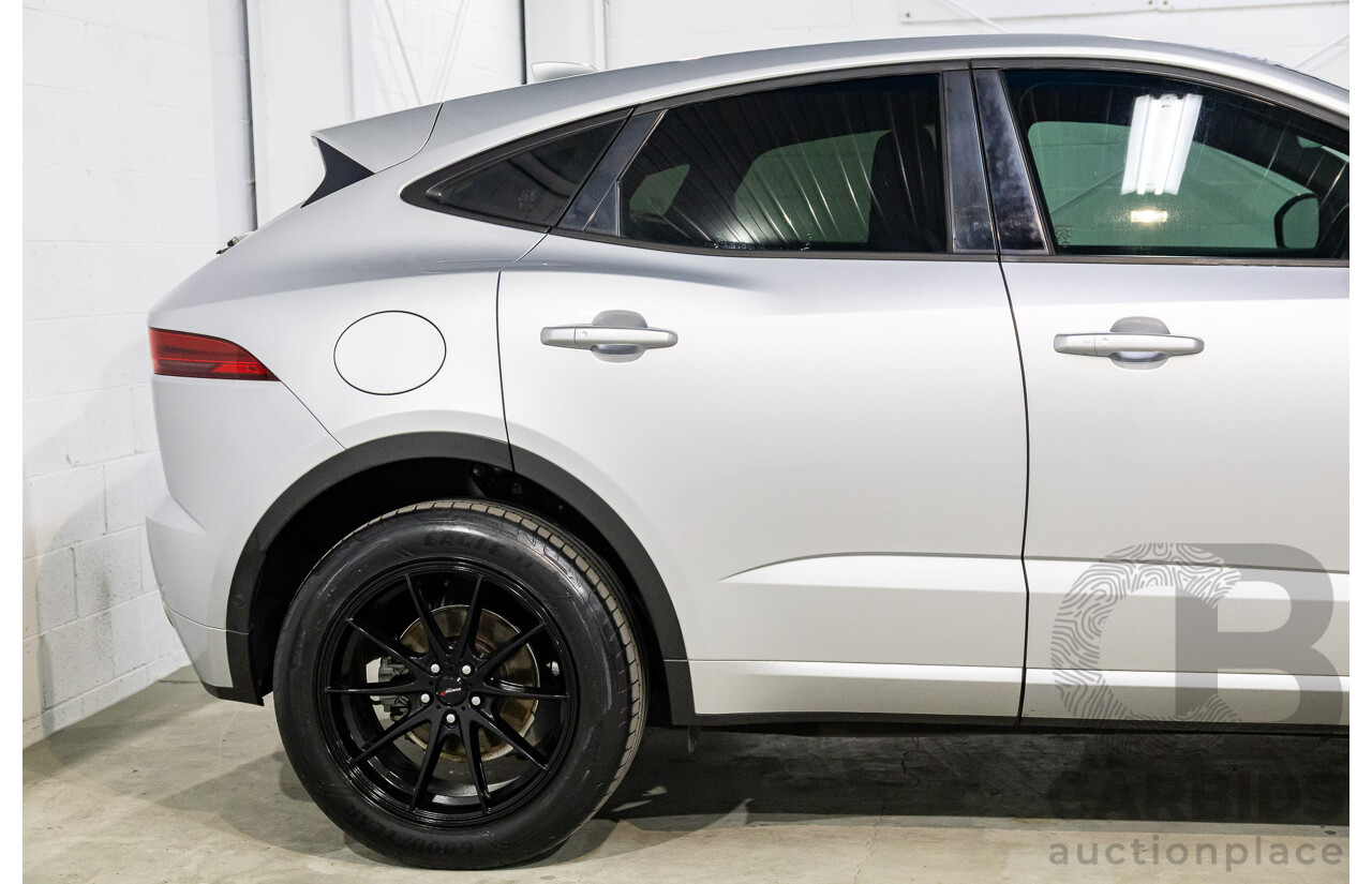 3/2018 Jaguar E-Pace D180 R-Dynamic SE (132kW) (AWD) X540 MY19 4d Wagon Indus Silver Metallic Turbo Diesel 2.0L