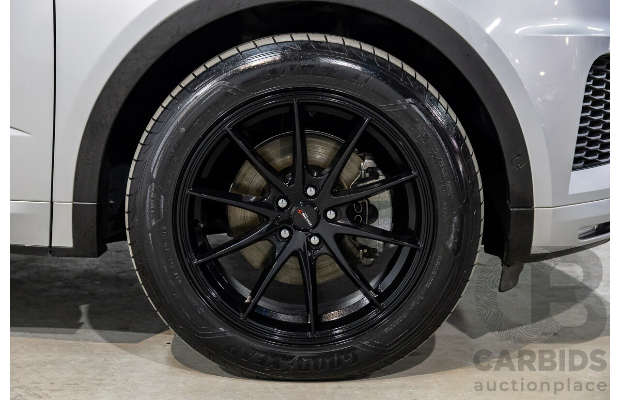 3/2018 Jaguar E-Pace D180 R-Dynamic SE (132kW) (AWD) X540 MY19 4d Wagon Indus Silver Metallic Turbo Diesel 2.0L