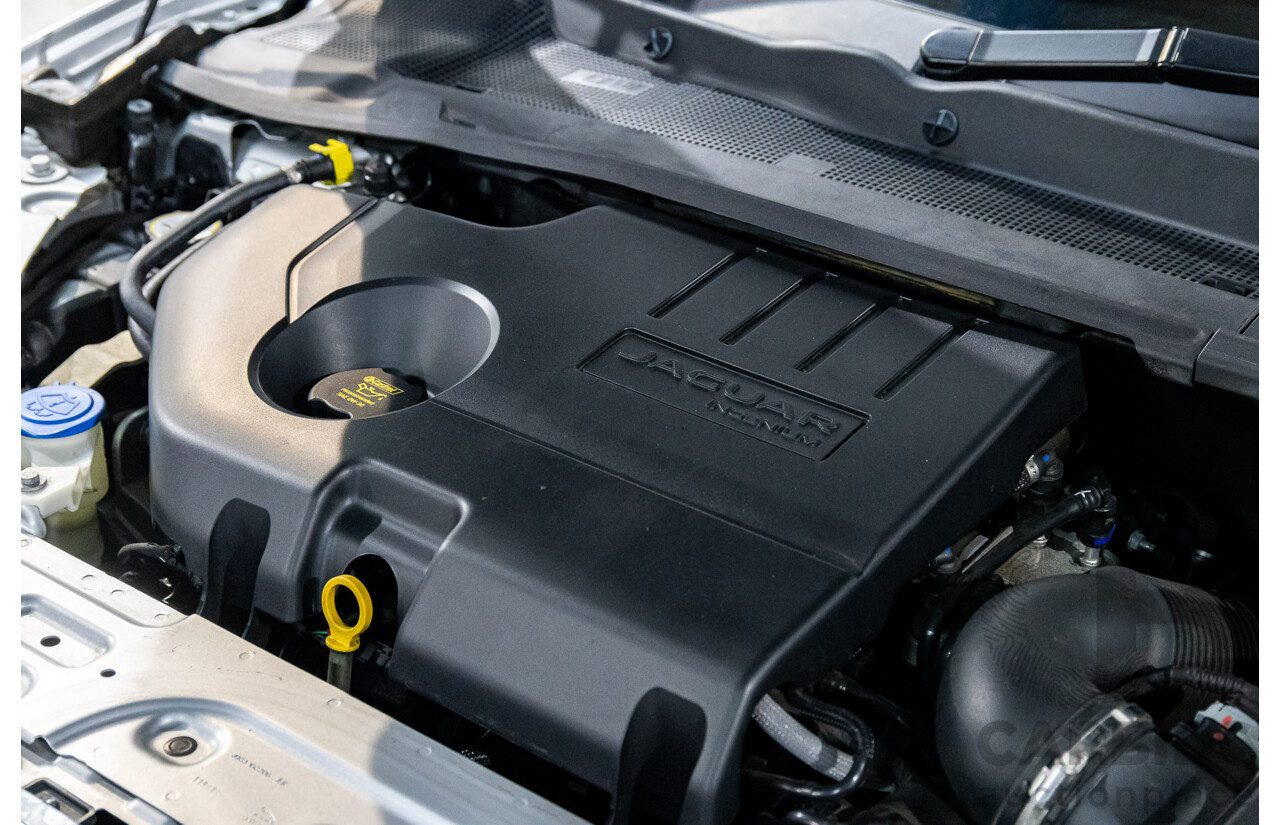 3/2018 Jaguar E-Pace D180 R-Dynamic SE (132kW) (AWD) X540 MY19 4d Wagon Indus Silver Metallic Turbo Diesel 2.0L