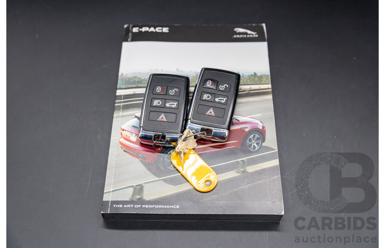 3/2018 Jaguar E-Pace D180 R-Dynamic SE (132kW) (AWD) X540 MY19 4d Wagon Indus Silver Metallic Turbo Diesel 2.0L