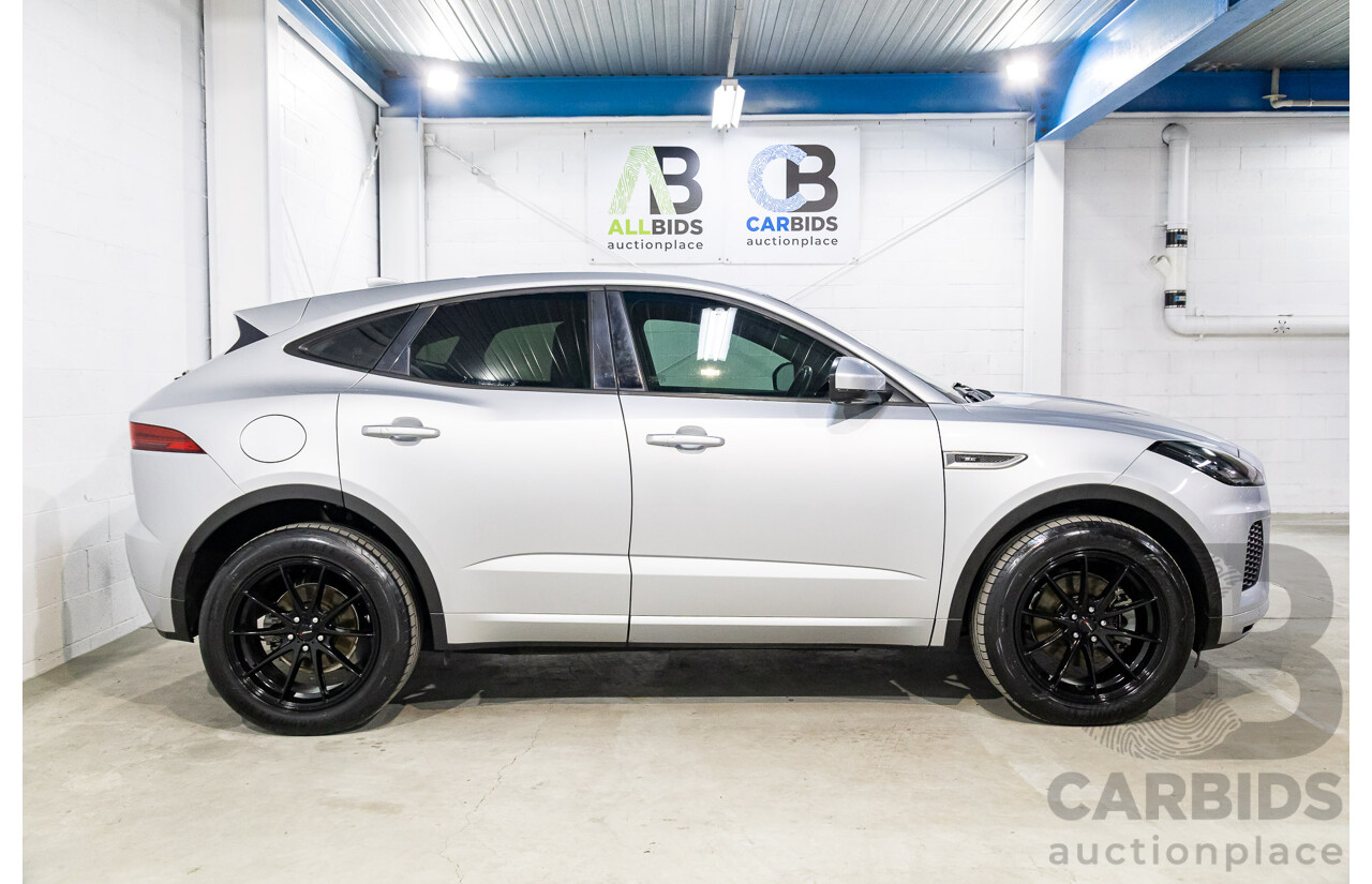 3/2018 Jaguar E-Pace D180 R-Dynamic SE (132kW) (AWD) X540 MY19 4d Wagon Indus Silver Metallic Turbo Diesel 2.0L