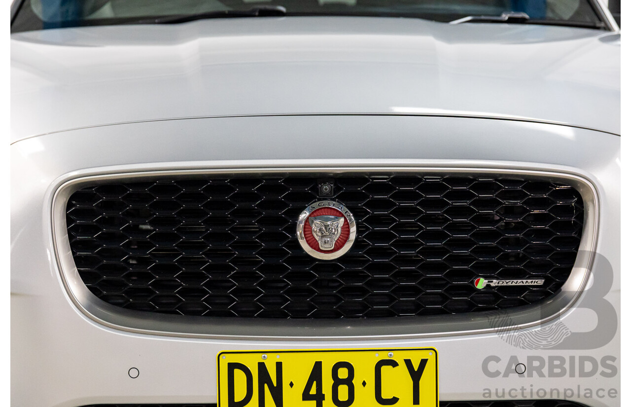 3/2018 Jaguar E-Pace D180 R-Dynamic SE (132kW) (AWD) X540 MY19 4d Wagon Indus Silver Metallic Turbo Diesel 2.0L