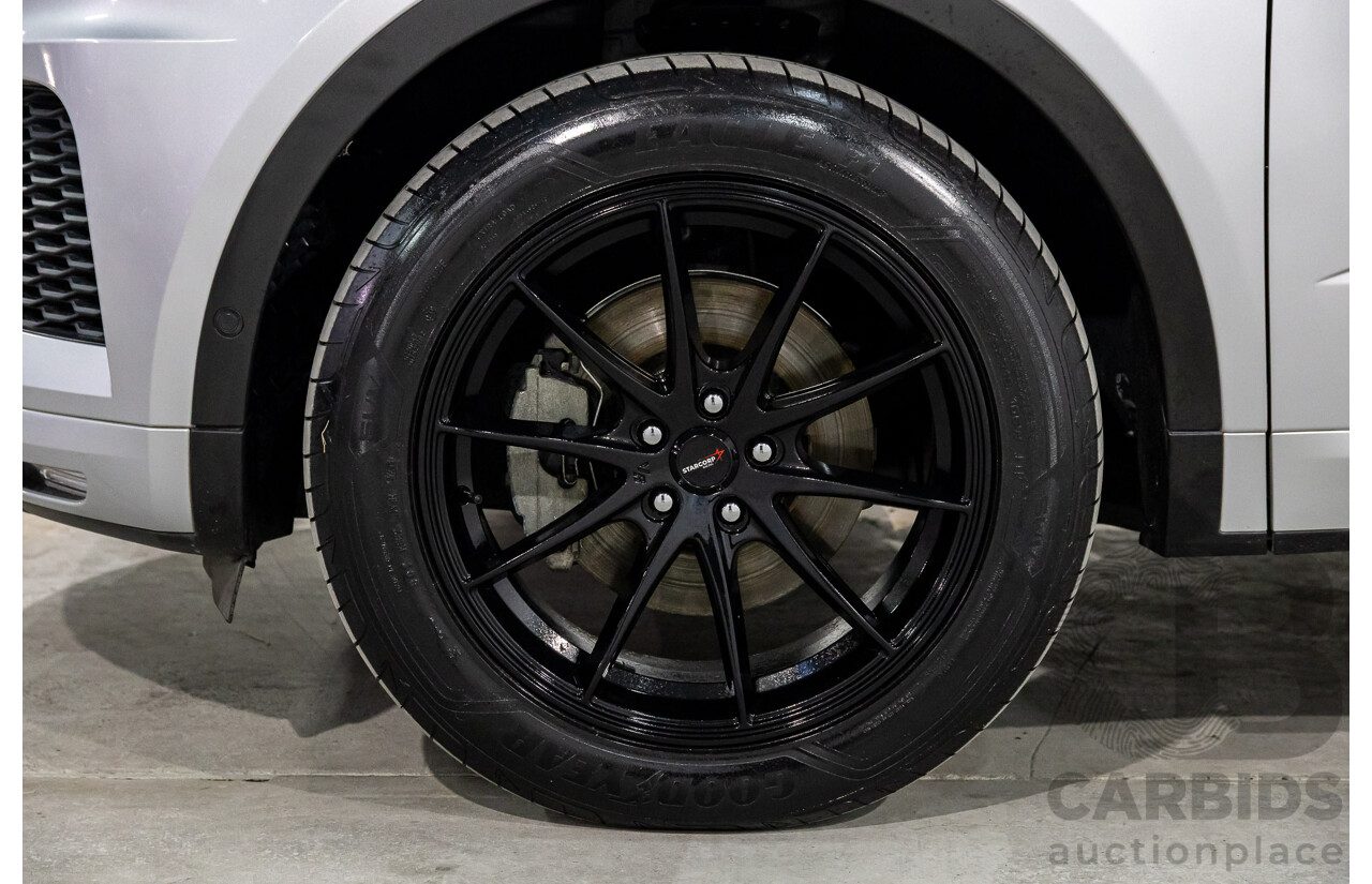 3/2018 Jaguar E-Pace D180 R-Dynamic SE (132kW) (AWD) X540 MY19 4d Wagon Indus Silver Metallic Turbo Diesel 2.0L