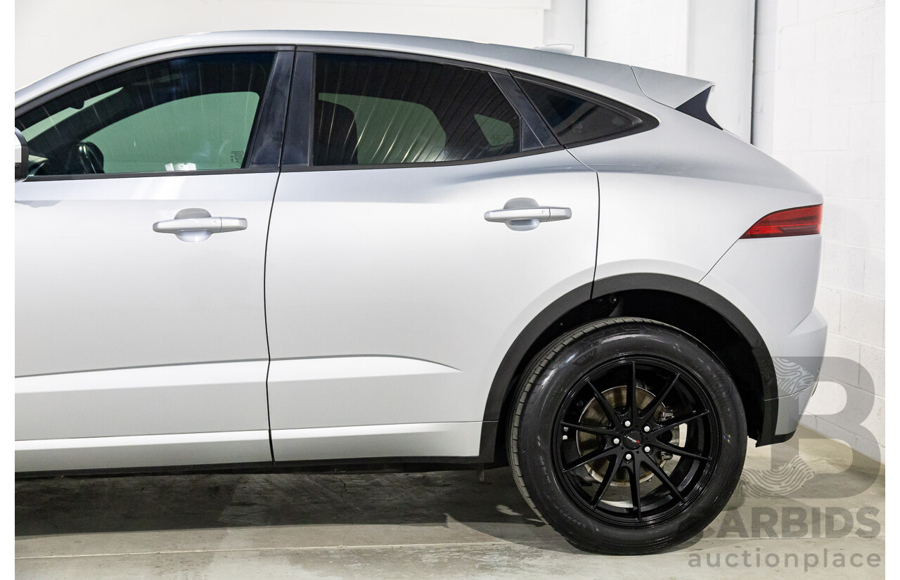 3/2018 Jaguar E-Pace D180 R-Dynamic SE (132kW) (AWD) X540 MY19 4d Wagon Indus Silver Metallic Turbo Diesel 2.0L