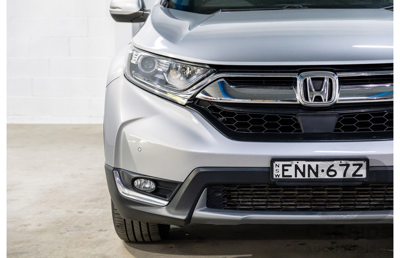 02/2020 Honda CR-V VTi-S (AWD) MY20 4d Wagon Lunar Silver Metallic Turbo 1.5L