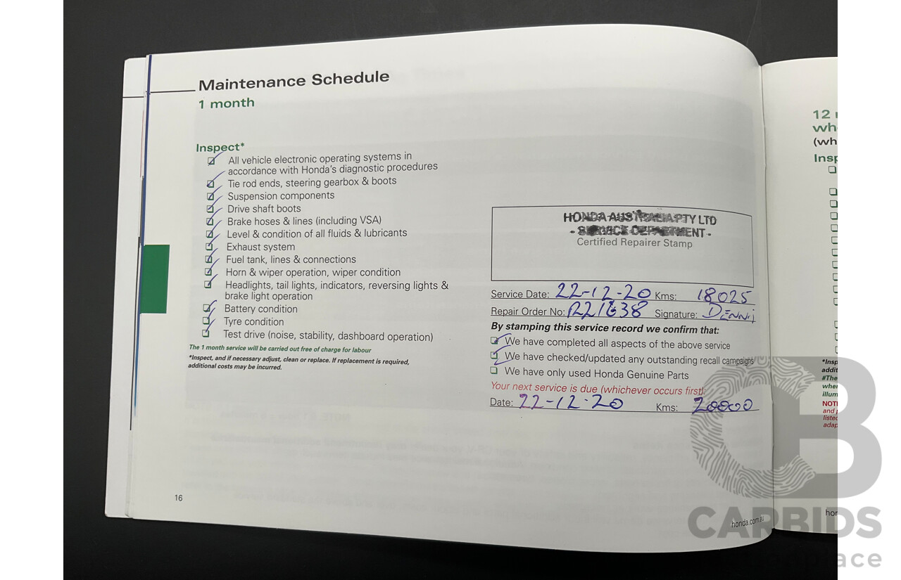 02/2020 Honda CR-V VTi-S (AWD) MY20 4d Wagon Lunar Silver Metallic Turbo 1.5L