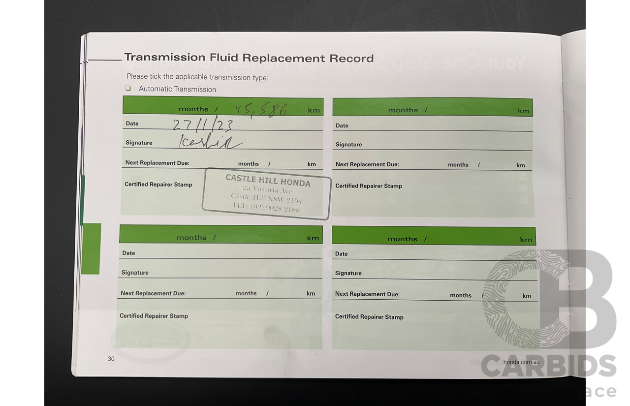 02/2020 Honda CR-V VTi-S (AWD) MY20 4d Wagon Lunar Silver Metallic Turbo 1.5L