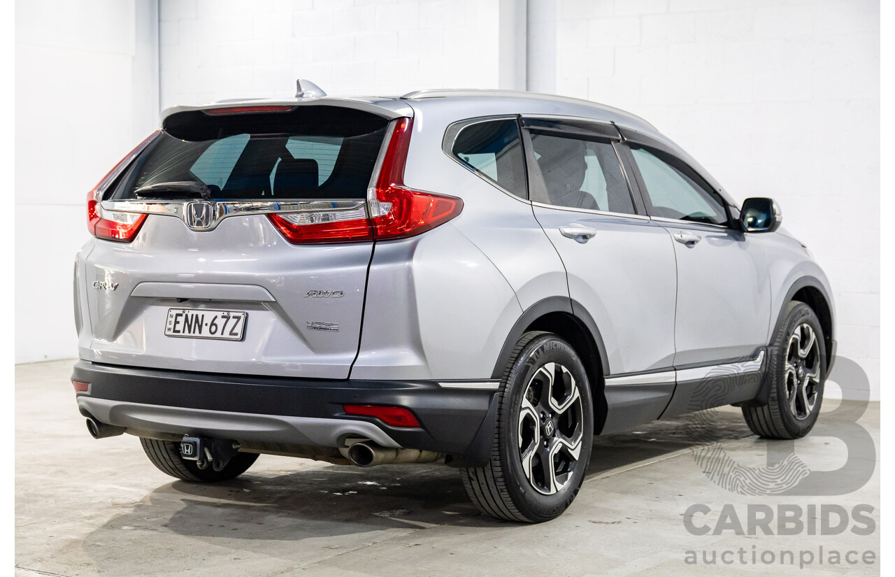02/2020 Honda CR-V VTi-S (AWD) MY20 4d Wagon Lunar Silver Metallic Turbo 1.5L