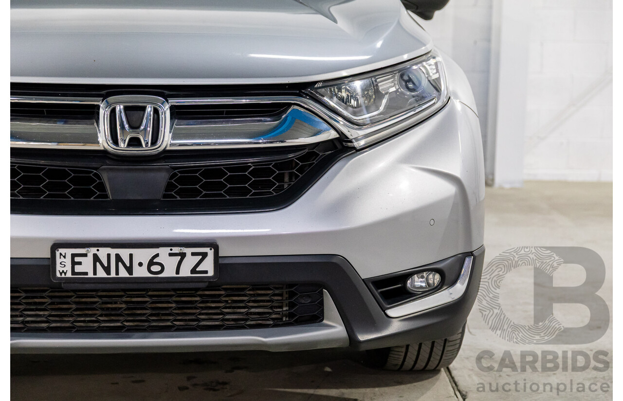 02/2020 Honda CR-V VTi-S (AWD) MY20 4d Wagon Lunar Silver Metallic Turbo 1.5L