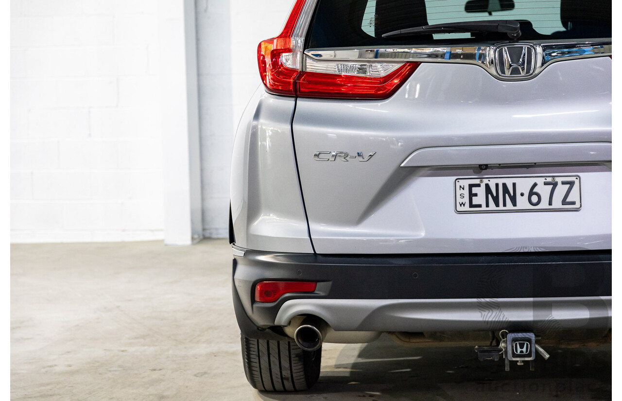 02/2020 Honda CR-V VTi-S (AWD) MY20 4d Wagon Lunar Silver Metallic Turbo 1.5L