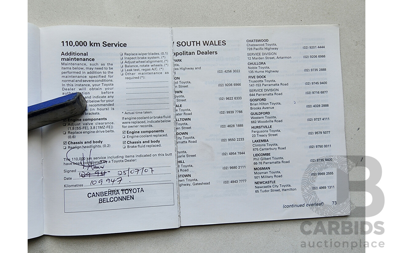 12/1998 Toyota Camry CSi SXV20R 4d Sedan Silver 2.2L