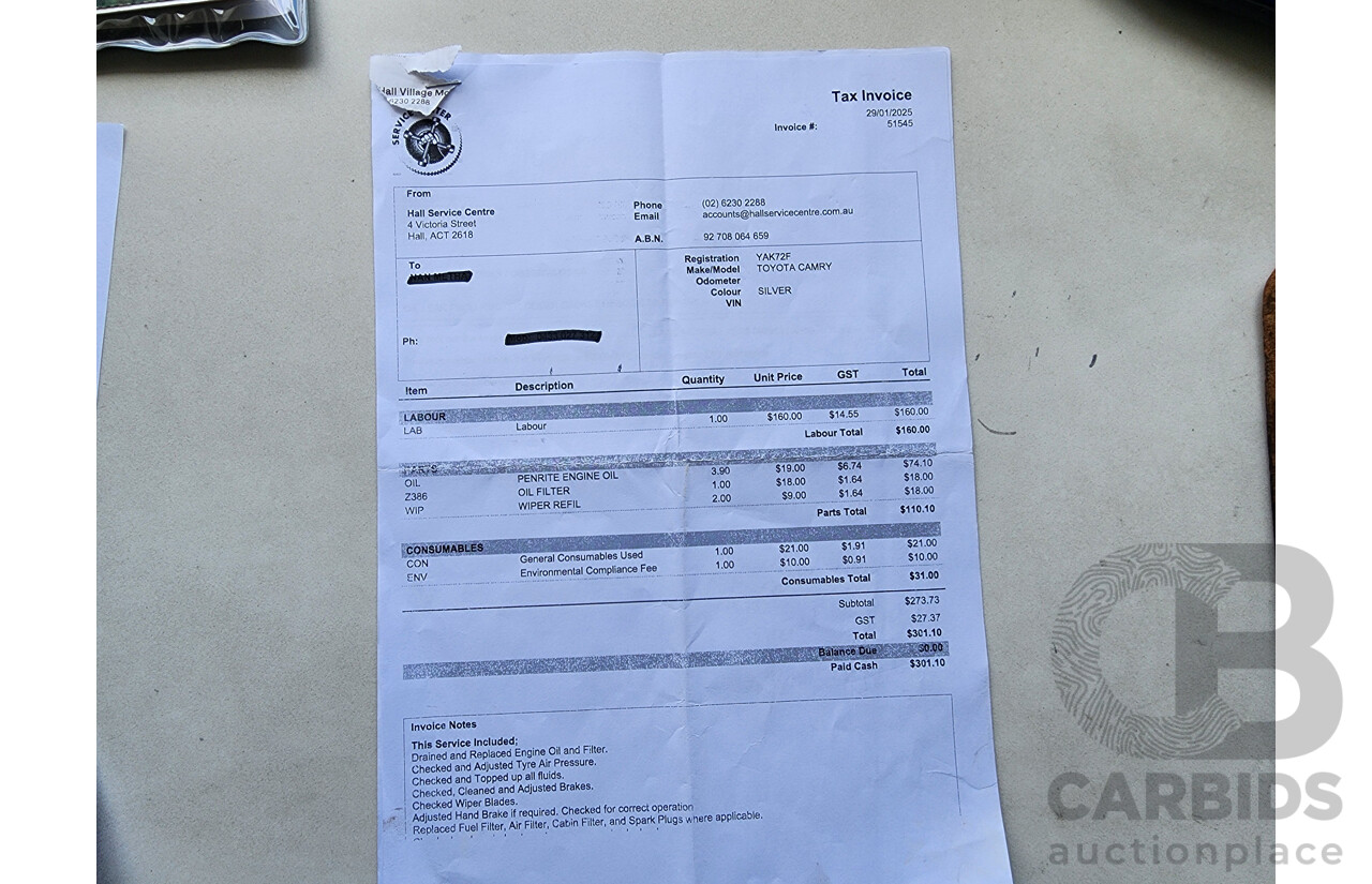 12/1998 Toyota Camry CSi SXV20R 4d Sedan Silver 2.2L