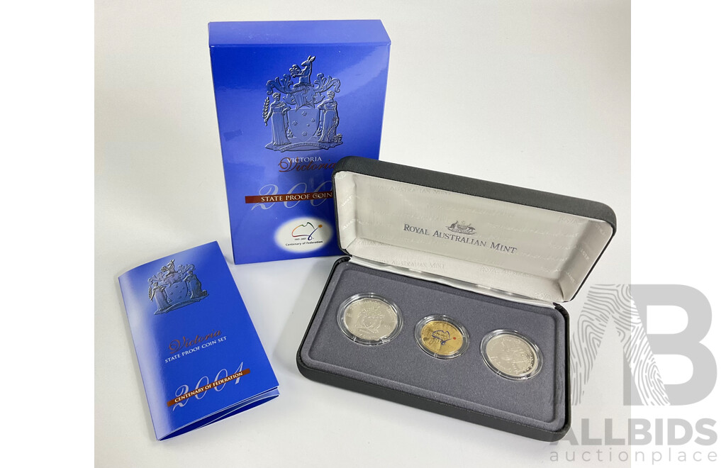 Australian 2001 State Proof Coin Set, Victoria