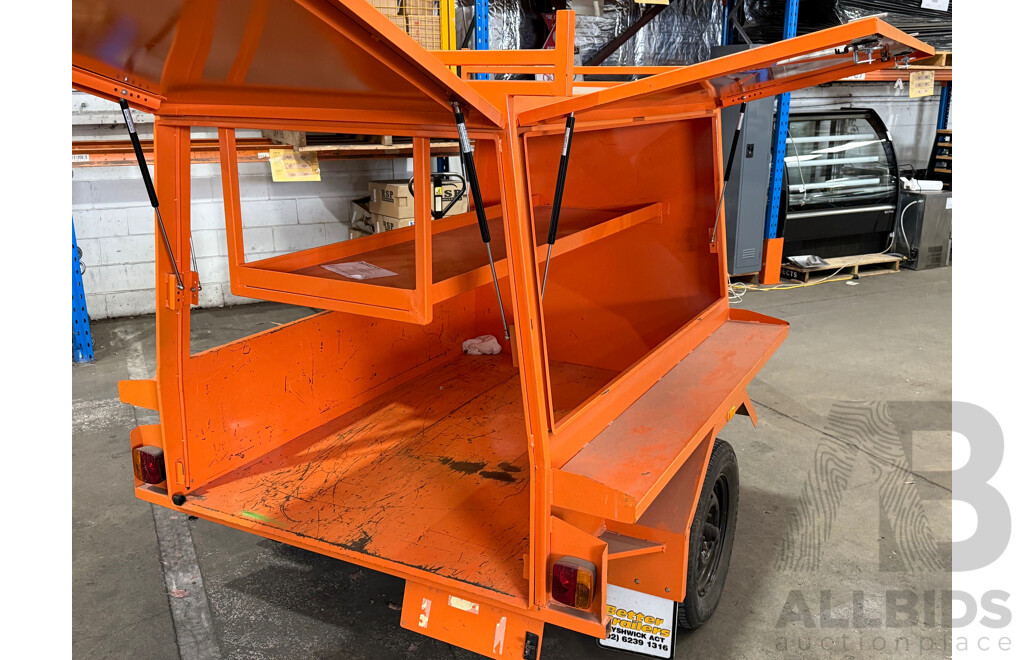 5/2006 Better Trailers 6 x 4 Tradesman Goods Trailer