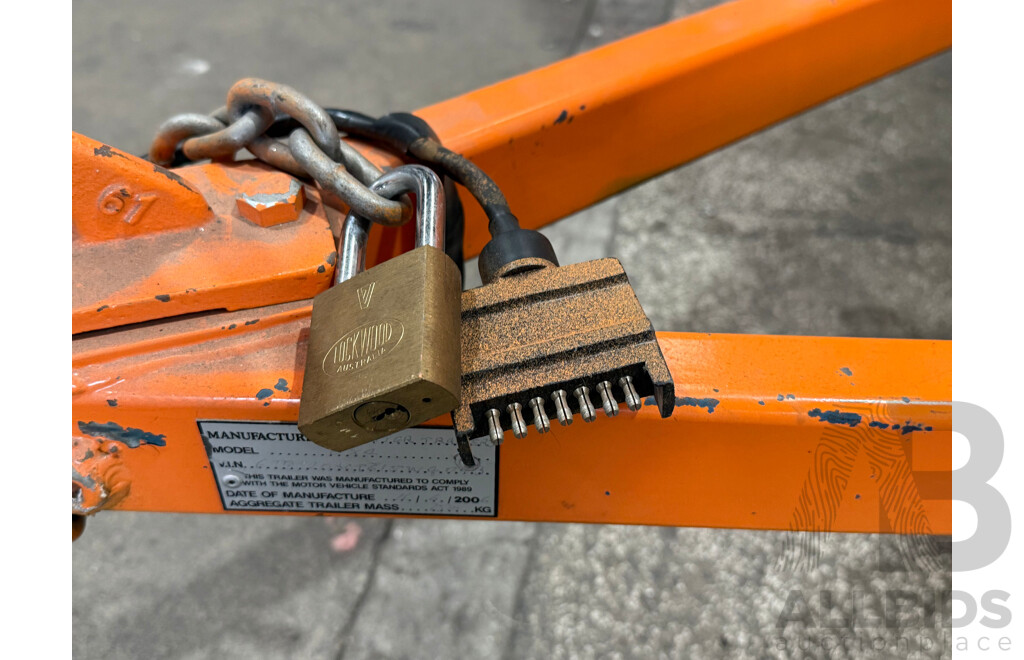 5/2006 Better Trailers 6 x 4 Tradesman Goods Trailer