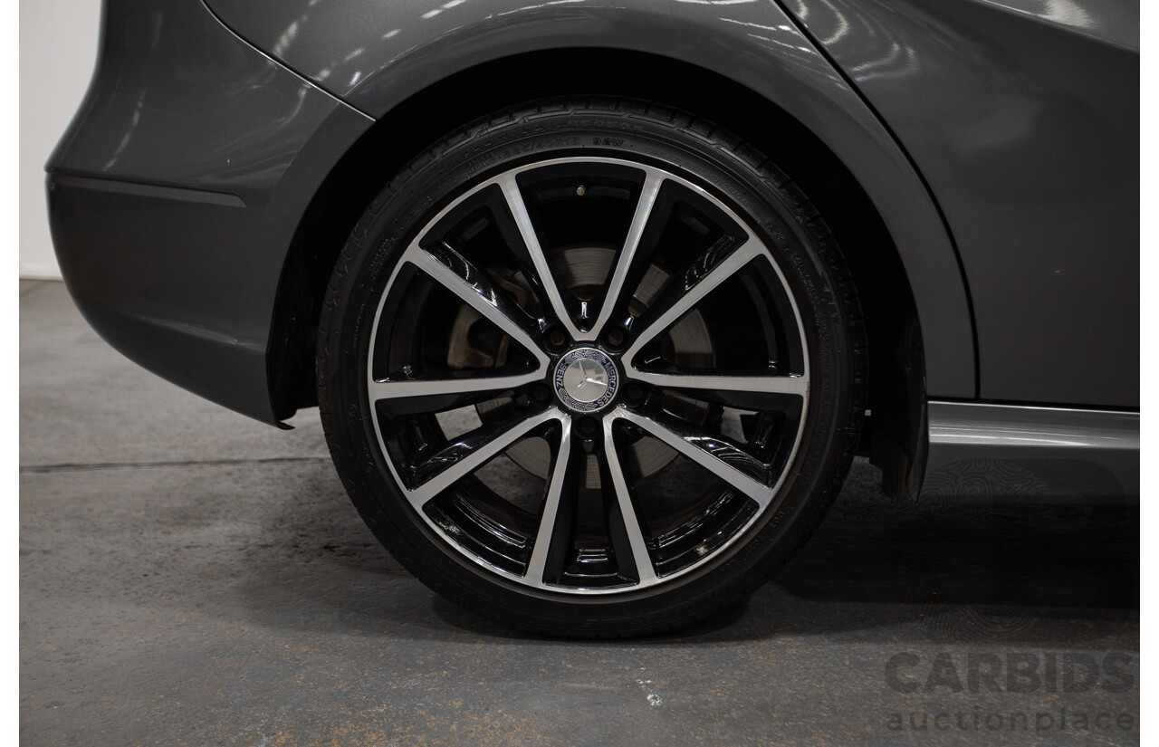 6/2014 Mercedes-Benz B250  246 MY14 5d Hatchback Mountain Metallic Grey 2.0L