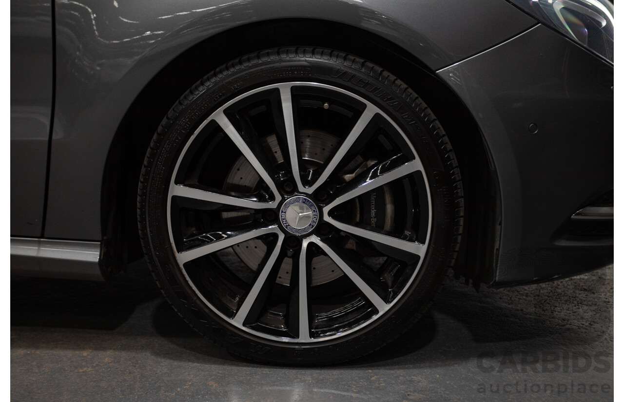 6/2014 Mercedes-Benz B250  246 MY14 5d Hatchback Mountain Metallic Grey 2.0L