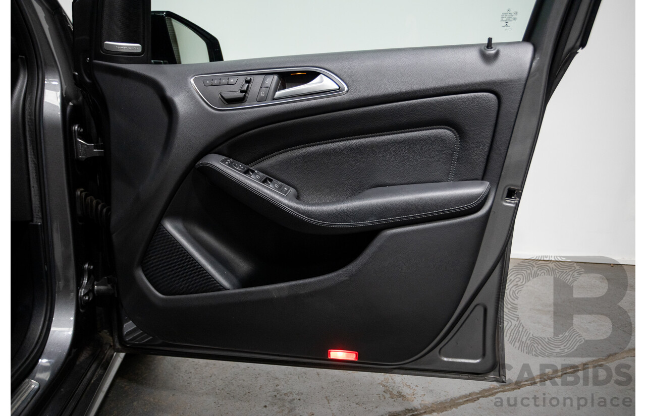 6/2014 Mercedes-Benz B250  246 MY14 5d Hatchback Mountain Metallic Grey 2.0L