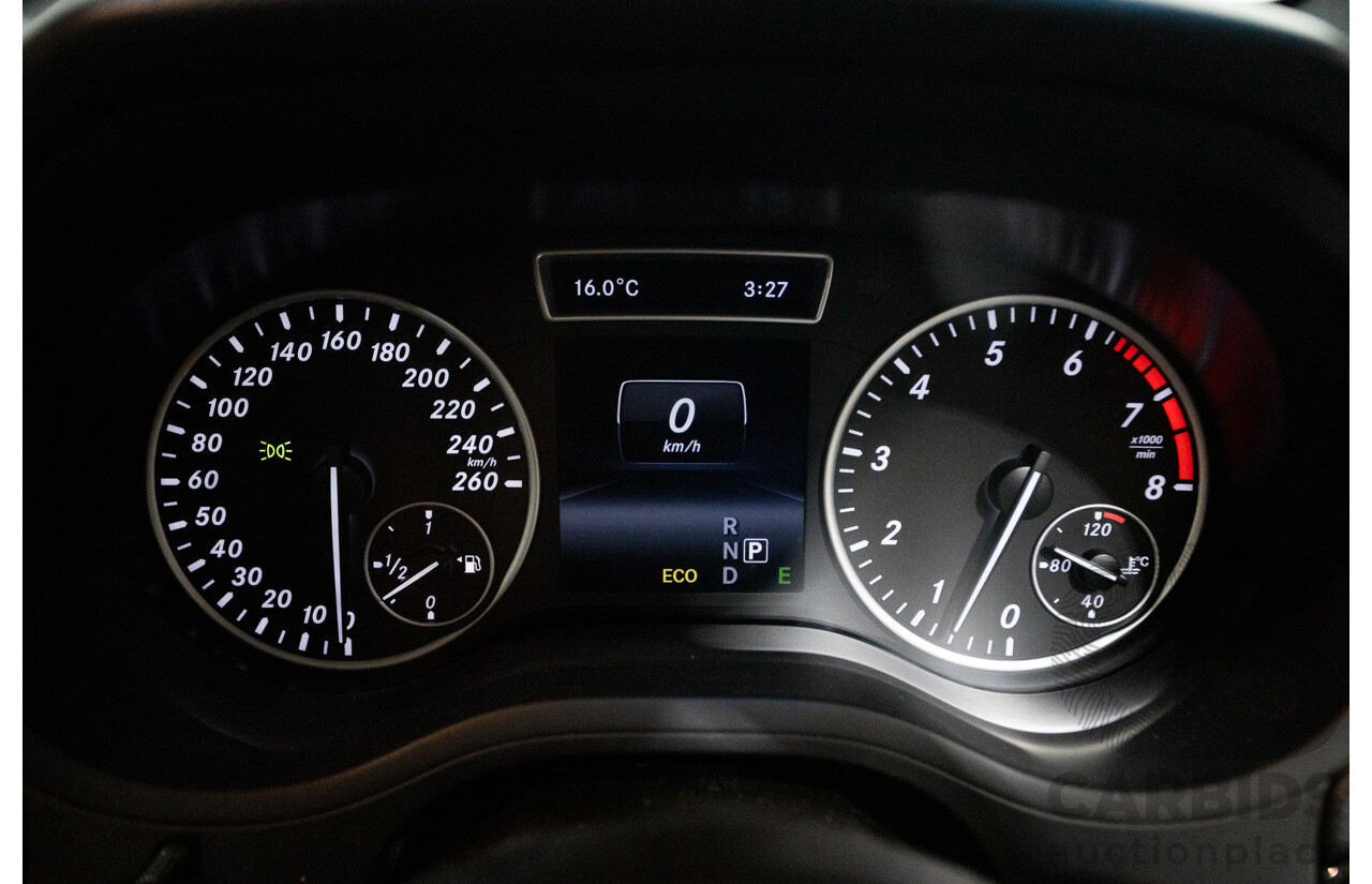 6/2014 Mercedes-Benz B250  246 MY14 5d Hatchback Mountain Metallic Grey 2.0L