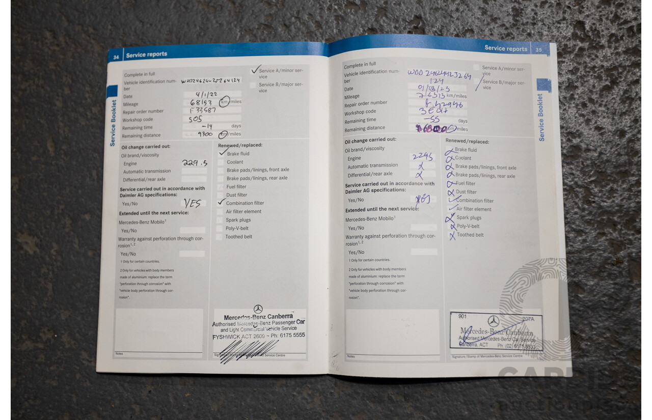 6/2014 Mercedes-Benz B250  246 MY14 5d Hatchback Mountain Metallic Grey 2.0L