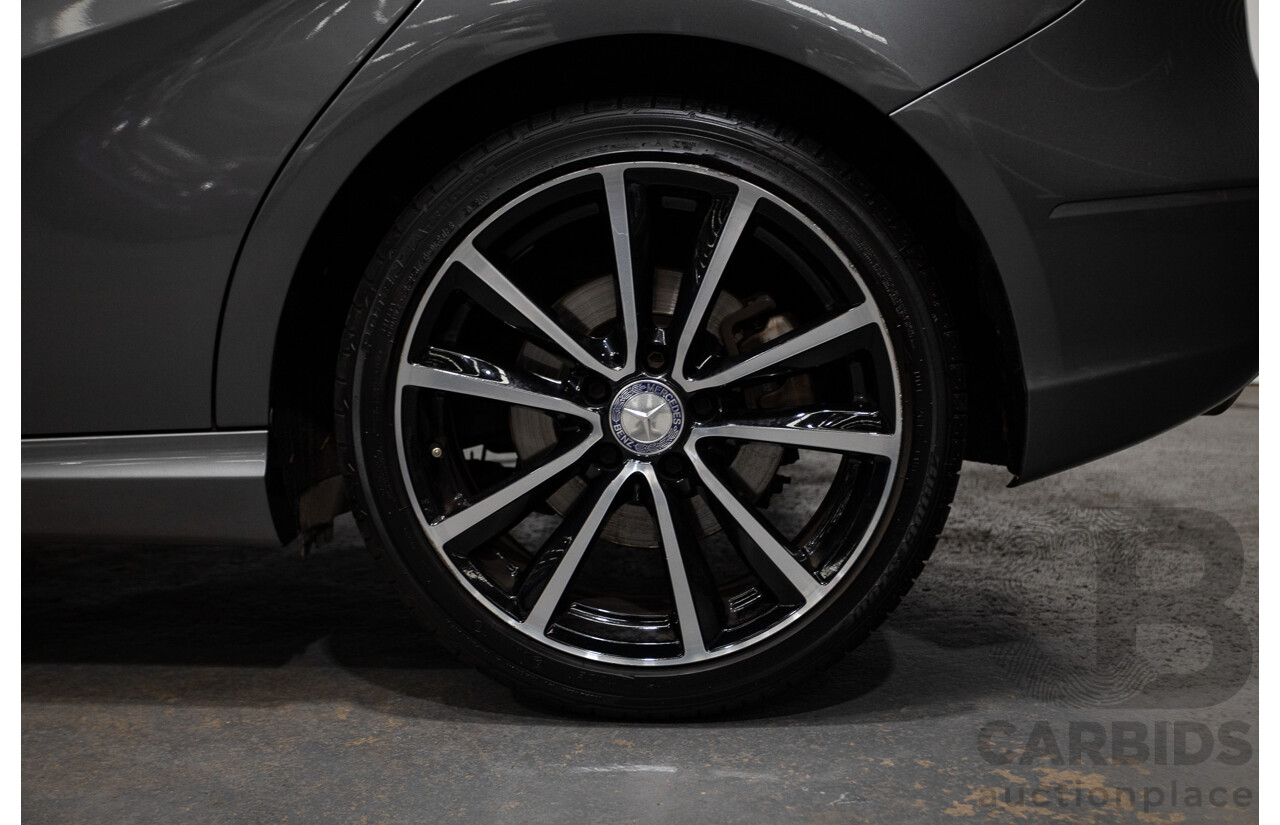 6/2014 Mercedes-Benz B250  246 MY14 5d Hatchback Mountain Metallic Grey 2.0L