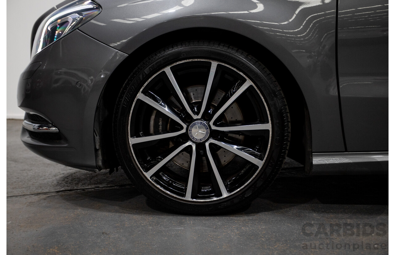 6/2014 Mercedes-Benz B250  246 MY14 5d Hatchback Mountain Metallic Grey 2.0L