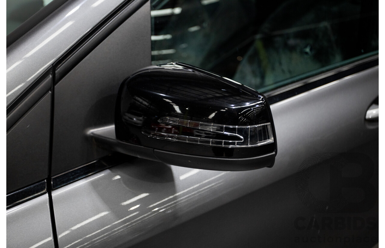 6/2014 Mercedes-Benz B250  246 MY14 5d Hatchback Mountain Metallic Grey 2.0L