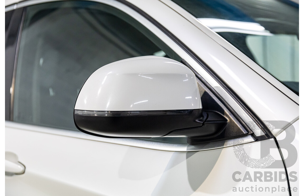 1/2015 BMW X4 Xdrive 20d (AWD) F26 MY15 5d Coupe Mineral White Metallic Turbo Diesel 2.0L