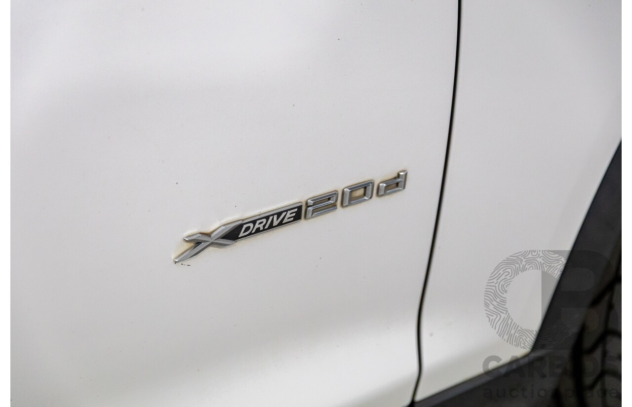 1/2015 BMW X4 Xdrive 20d (AWD) F26 MY15 5d Coupe Mineral White Metallic Turbo Diesel 2.0L