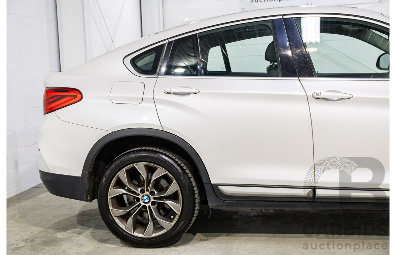 1/2015 BMW X4 Xdrive 20d (AWD) F26 MY15 5d Coupe Mineral White Metallic Turbo Diesel 2.0L