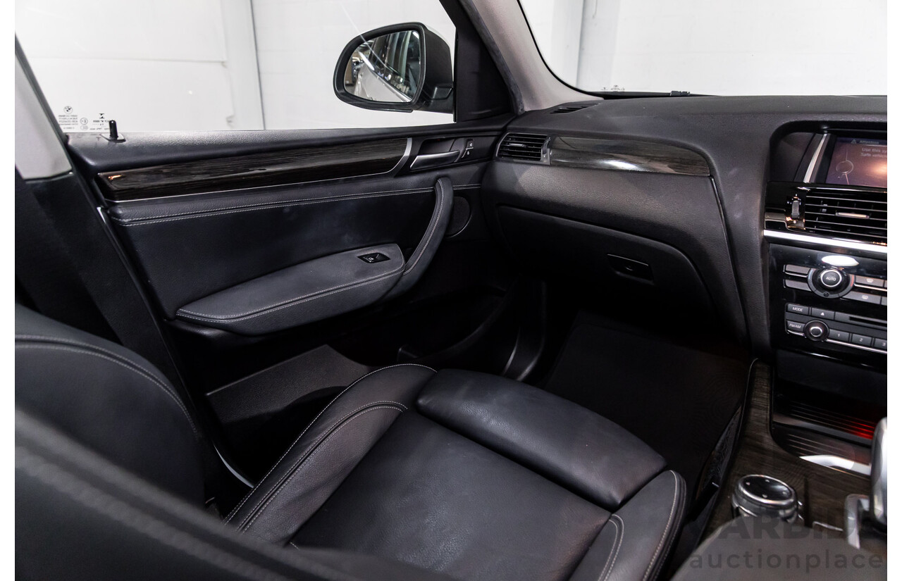 1/2015 BMW X4 Xdrive 20d (AWD) F26 MY15 5d Coupe Mineral White Metallic Turbo Diesel 2.0L