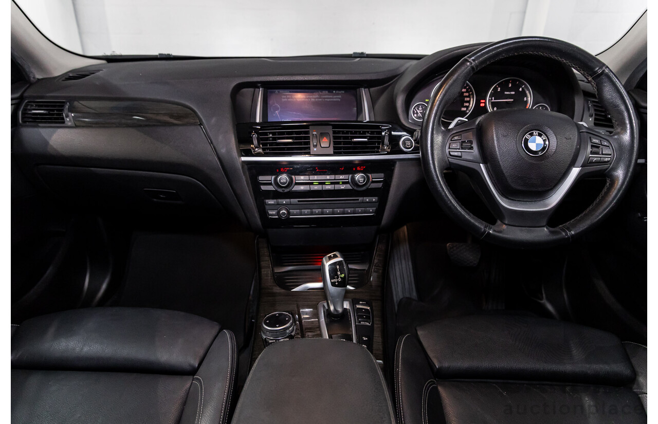 1/2015 BMW X4 Xdrive 20d (AWD) F26 MY15 5d Coupe Mineral White Metallic Turbo Diesel 2.0L