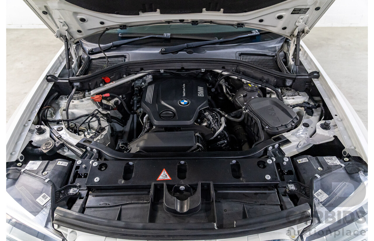 1/2015 BMW X4 Xdrive 20d (AWD) F26 MY15 5d Coupe Mineral White Metallic Turbo Diesel 2.0L