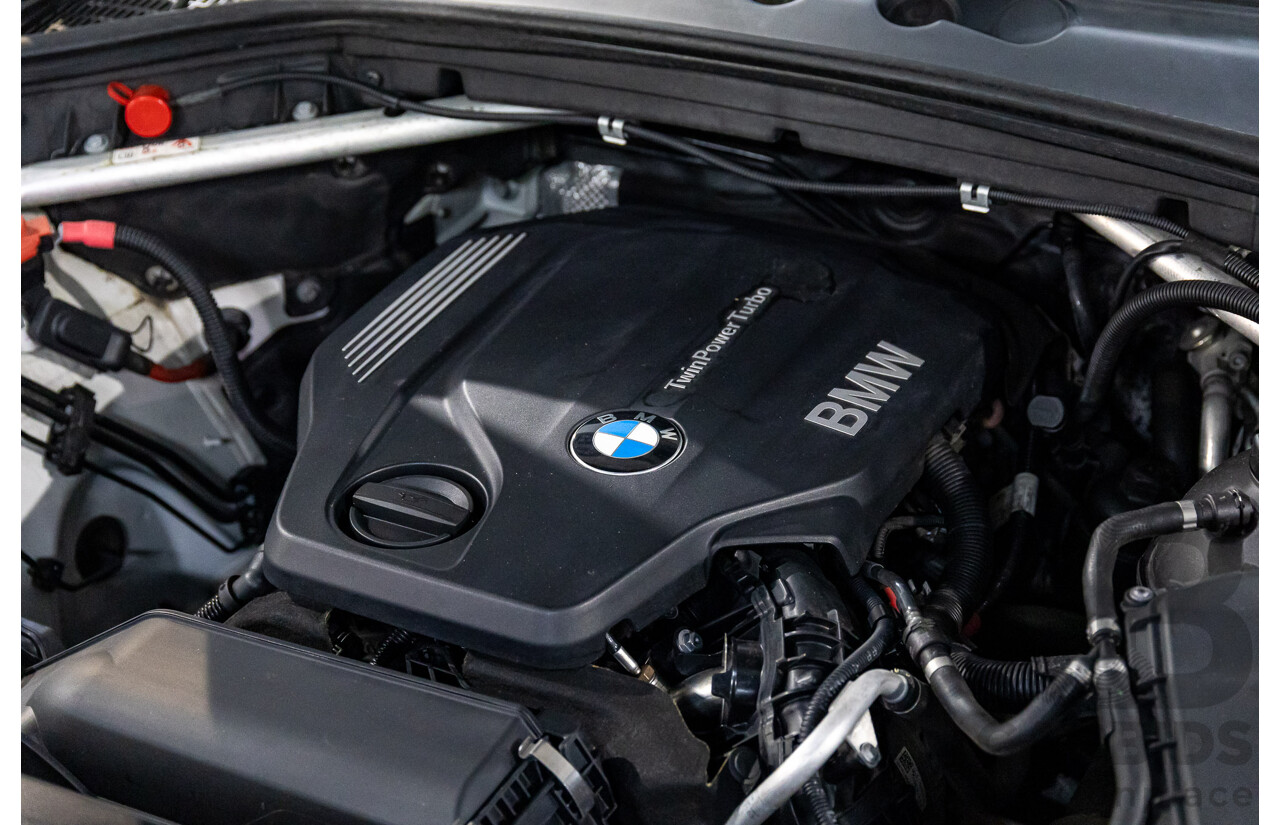 1/2015 BMW X4 Xdrive 20d (AWD) F26 MY15 5d Coupe Mineral White Metallic Turbo Diesel 2.0L