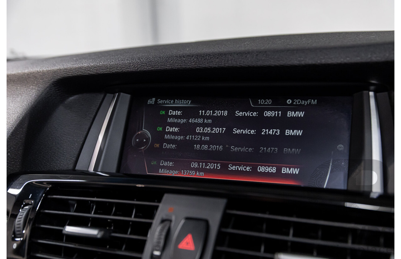 1/2015 BMW X4 Xdrive 20d (AWD) F26 MY15 5d Coupe Mineral White Metallic Turbo Diesel 2.0L