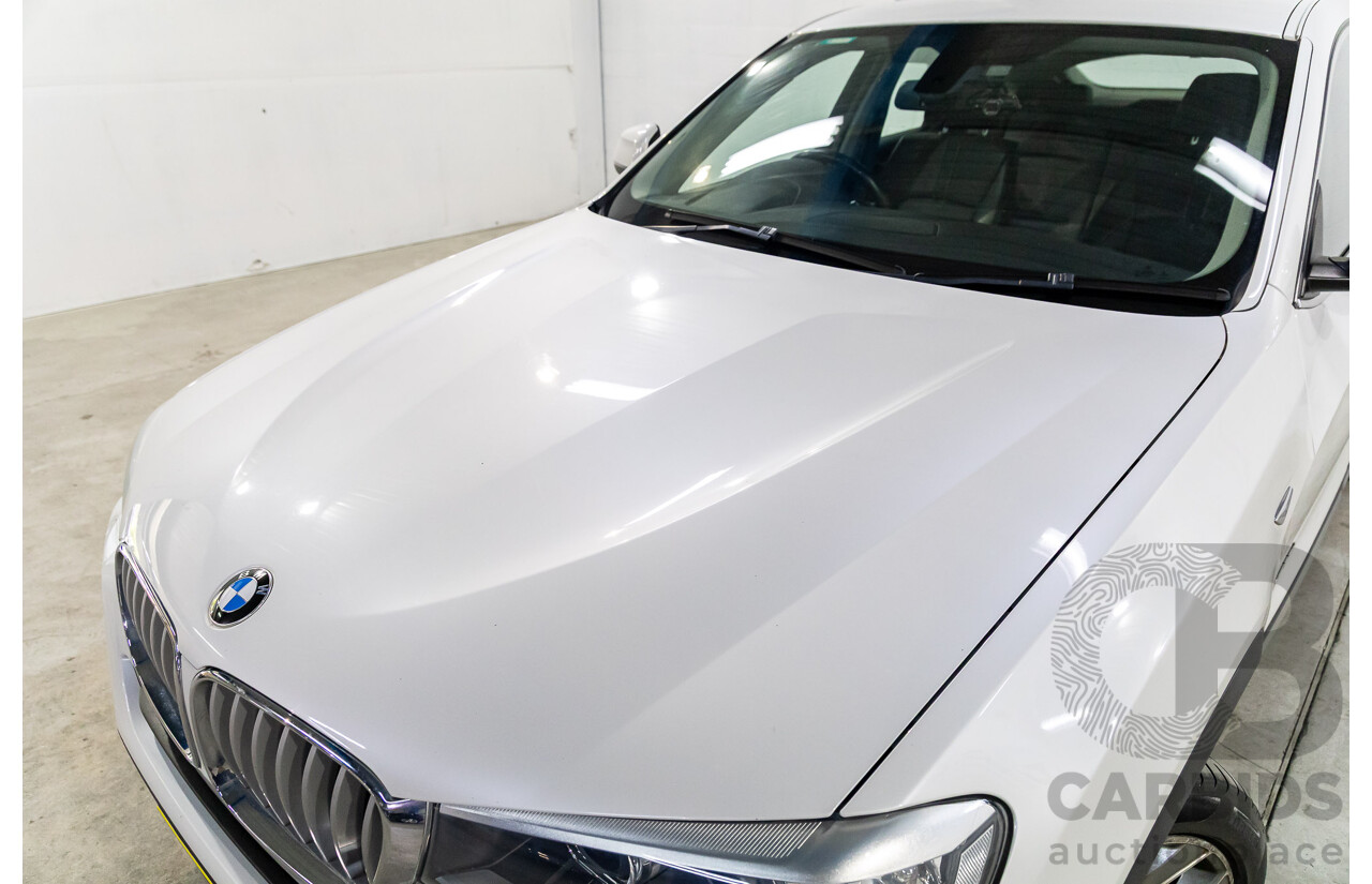 1/2015 BMW X4 Xdrive 20d (AWD) F26 MY15 5d Coupe Mineral White Metallic Turbo Diesel 2.0L