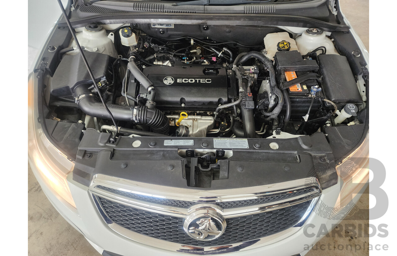 3/2014 Holden Cruze SRi JH MY14 4d Sedan White 1.6L