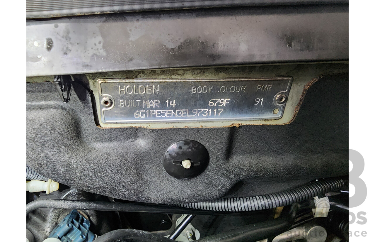 3/2014 Holden Cruze SRi JH MY14 4d Sedan White 1.6L