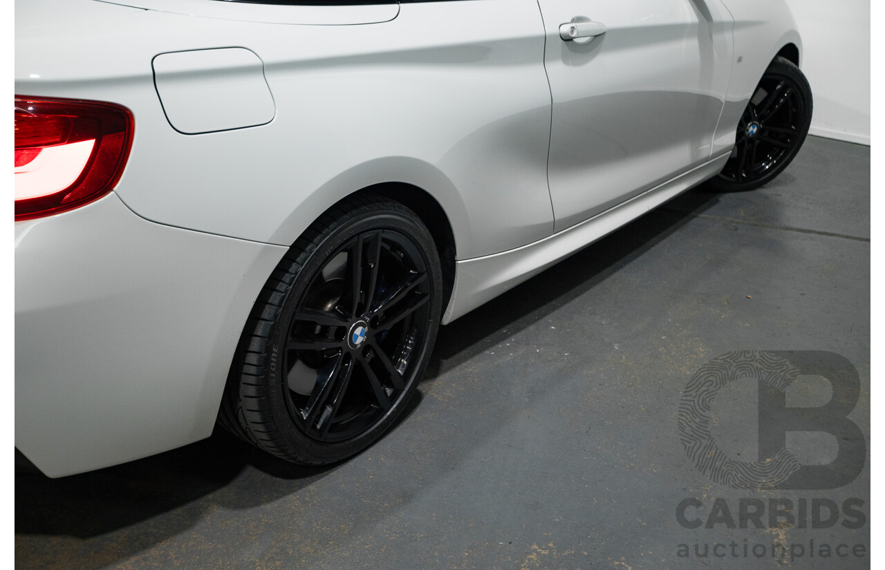 05/2019 BMW M240i F23 MY18 2D Convertible Alpine White Turbo 3.0L