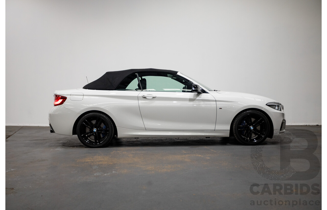 05/2019 BMW M240i F23 MY18 2D Convertible Alpine White Turbo 3.0L